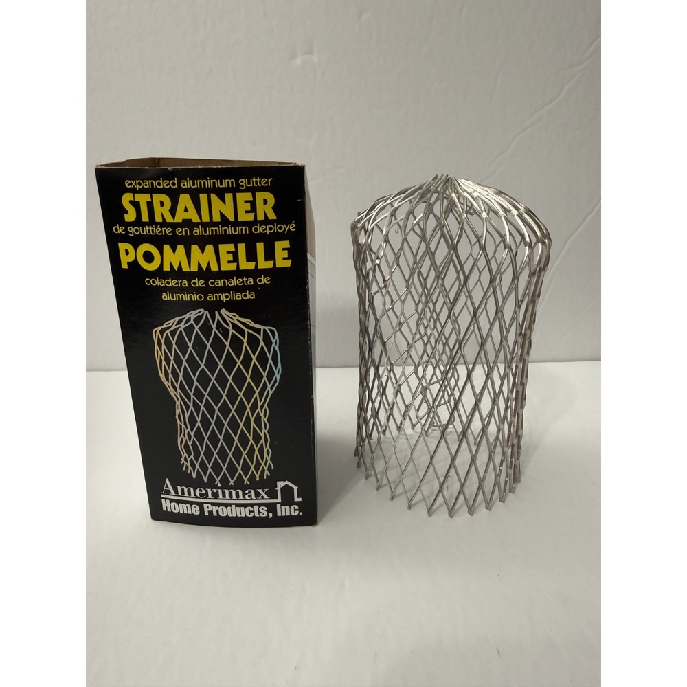 Amerimax 3" Aluminum Downspout Strainer Guard 21059 New Made USA